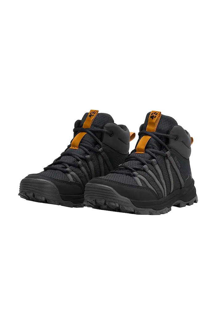 Jack Wolfskin туристически обувки за деца WILD HIKE черни A66695
