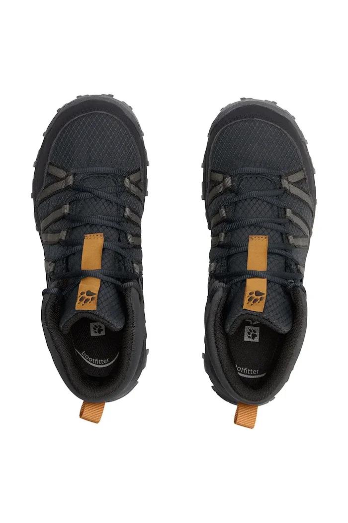 Jack Wolfskin туристически обувки за деца WILD HIKE черни A66695
