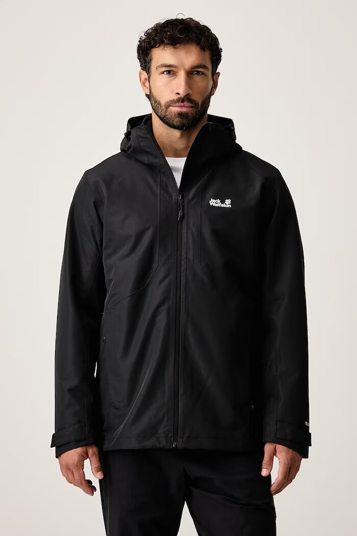 Jack Wolfskin яке 3в1 мъжко STONETRAIL черно A66291