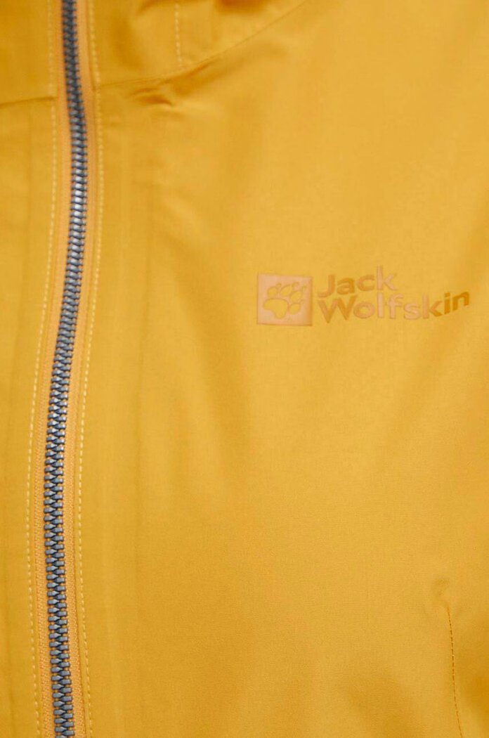 Jack Wolfskin Яке за спортове на открито Dakar Parka в жълто