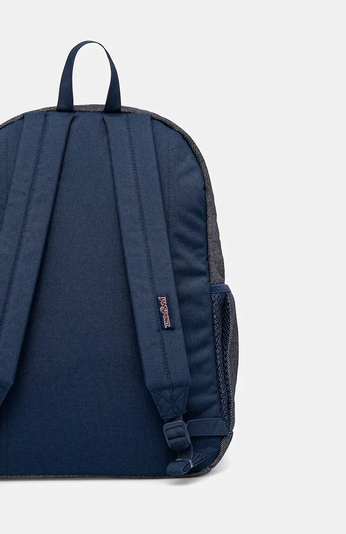 JanSport Дънкова раница в тъмносиньо голям размер EK0A5BJ61W0