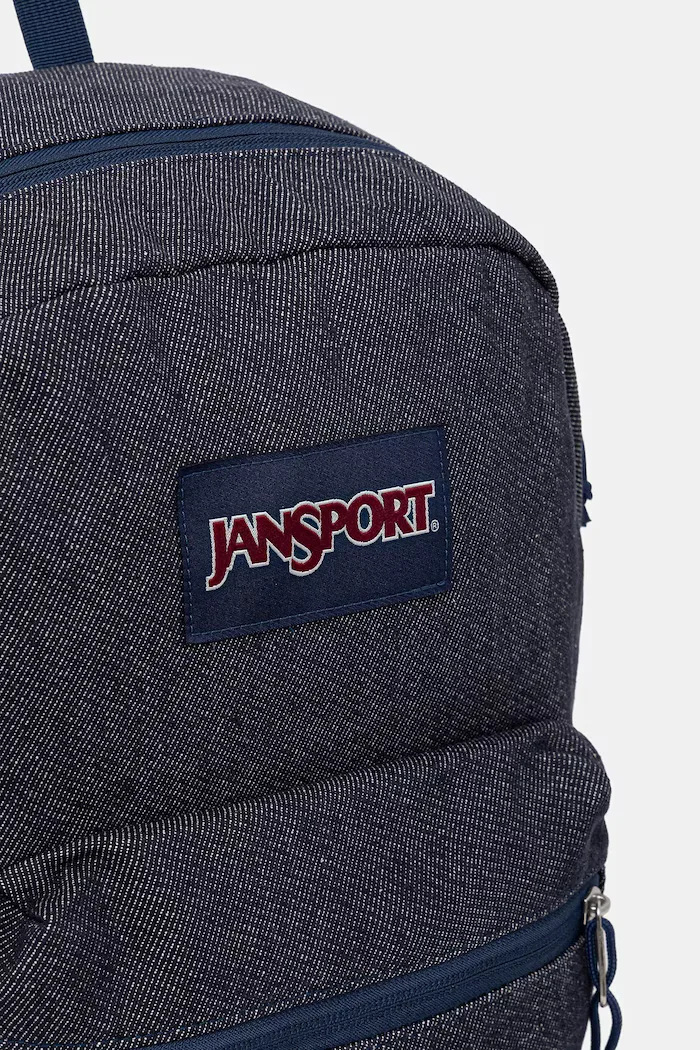 JanSport Дънкова раница в тъмносиньо голям размер EK0A5BJ61W0
