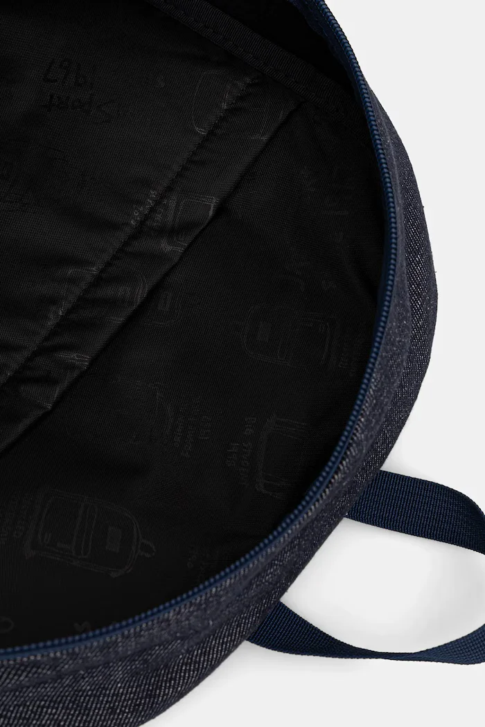 JanSport Дънкова раница в тъмносиньо голям размер EK0A5BJ61W0