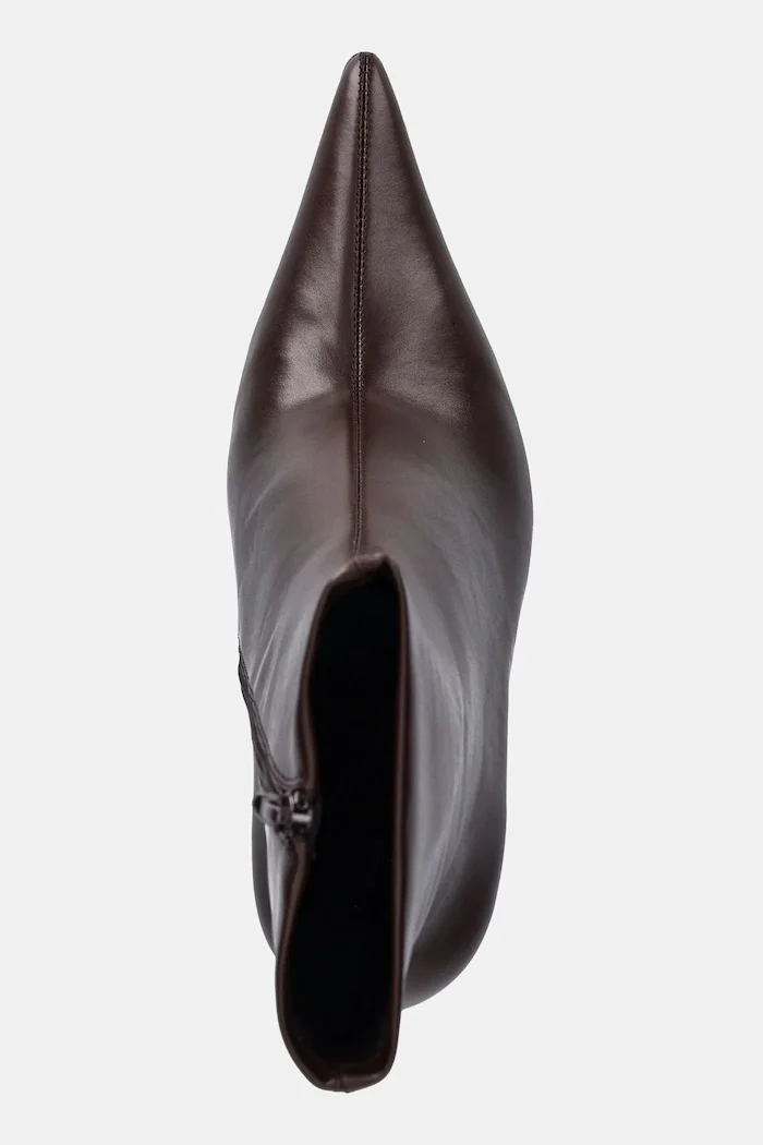Jeffrey Campbell Боти Daring-2 в кафяво с тънък ток JC-1236-10-14
