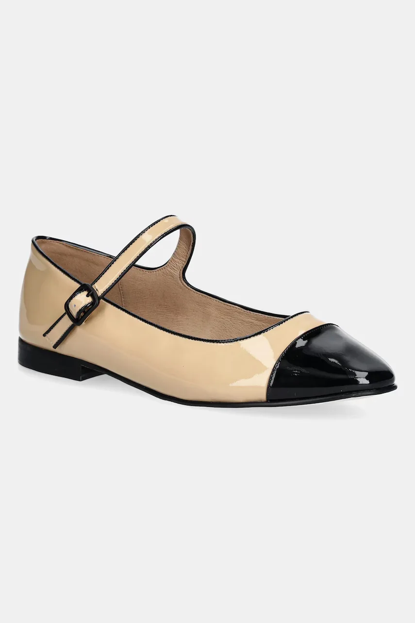 Jeffrey Campbell Кожени балеринки CURVET