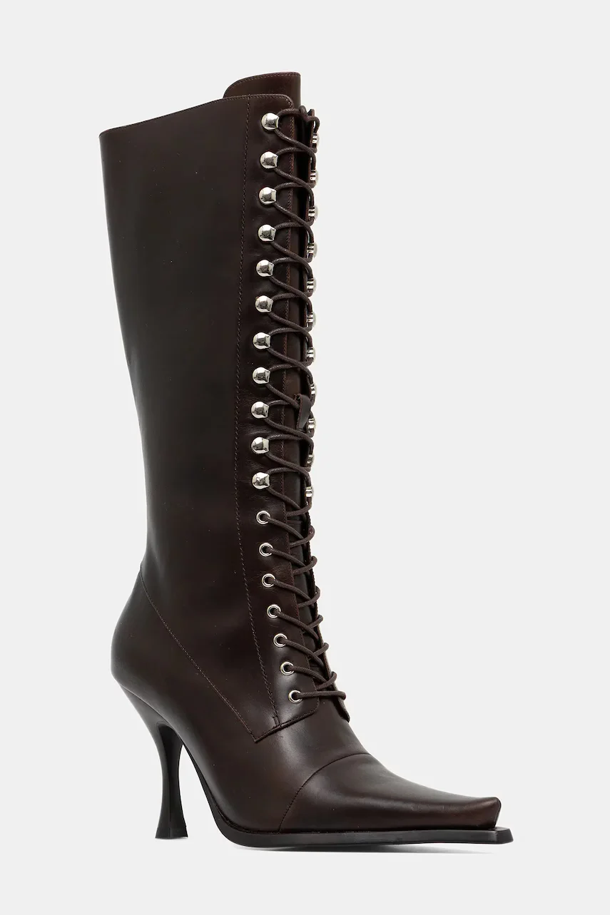 Jeffrey Campbell Кожени ботуши LANI-2