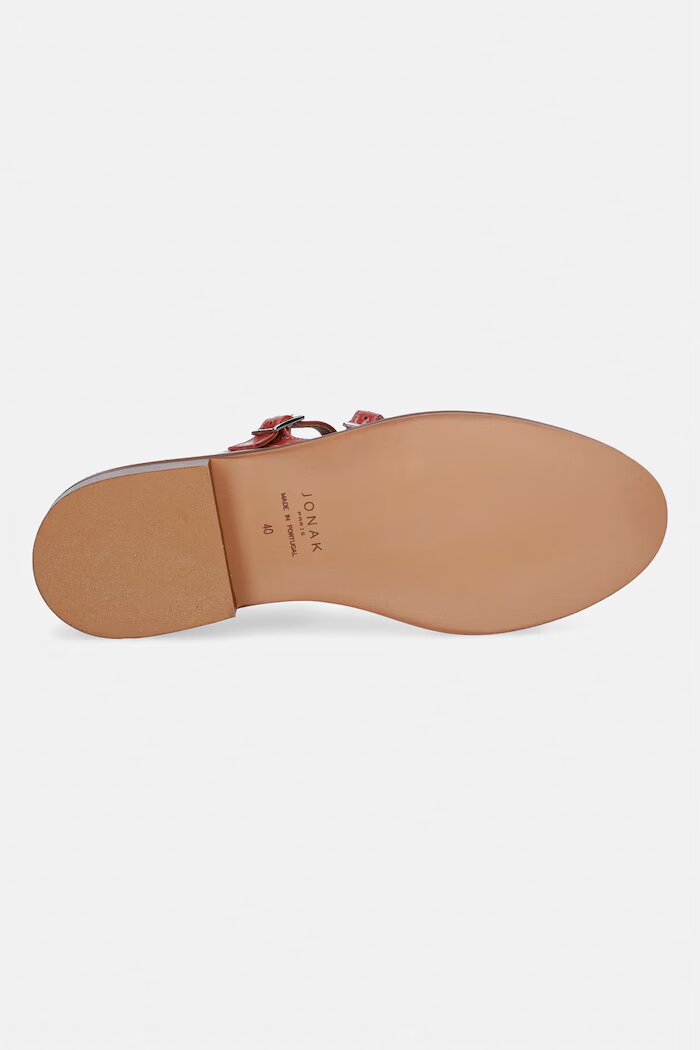 Jonak балеринки от кожа DREAMY VERNIS розови 3800515