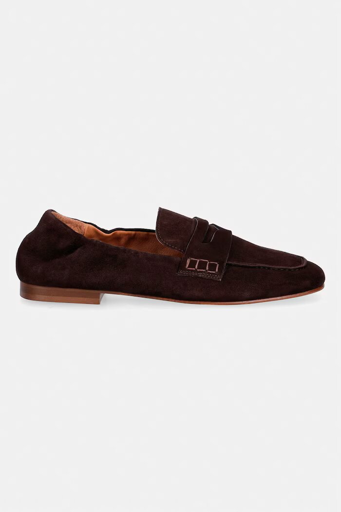 Jonak мокасини дамски велурени DOMINIQUE VELOURS Marron кафяви 3800420