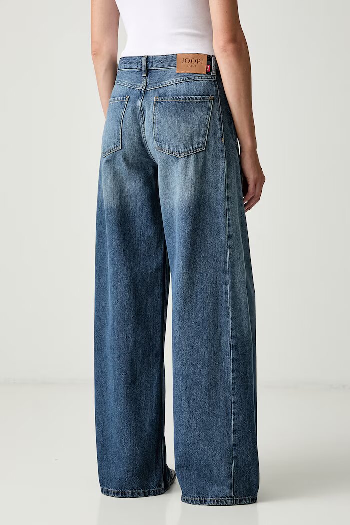 Joop! дънки wide leg дамски сини 30105323