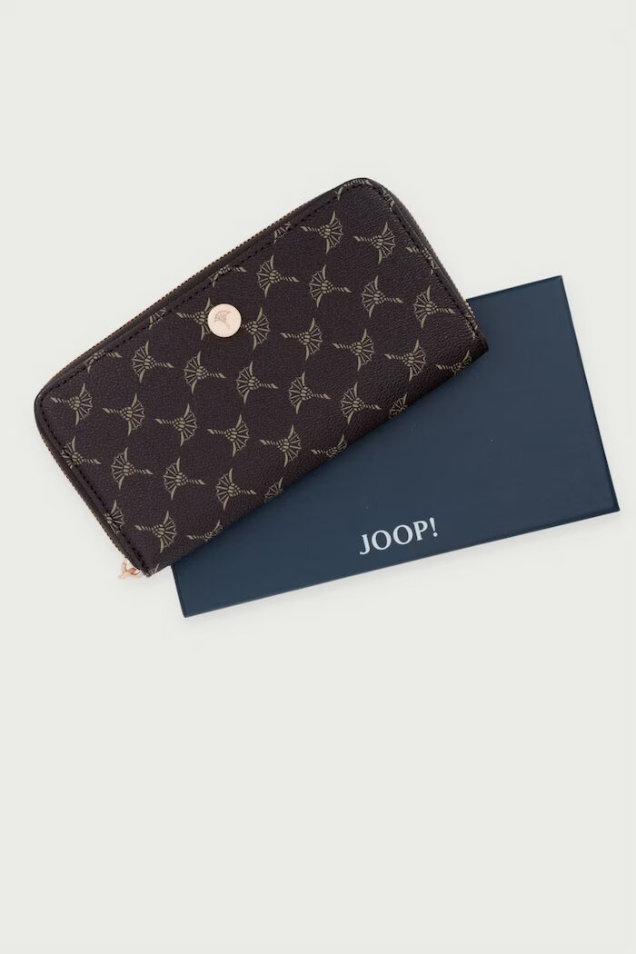 Joop! портфейл RFID дамски от имитация на кожа кафяв 4140006170