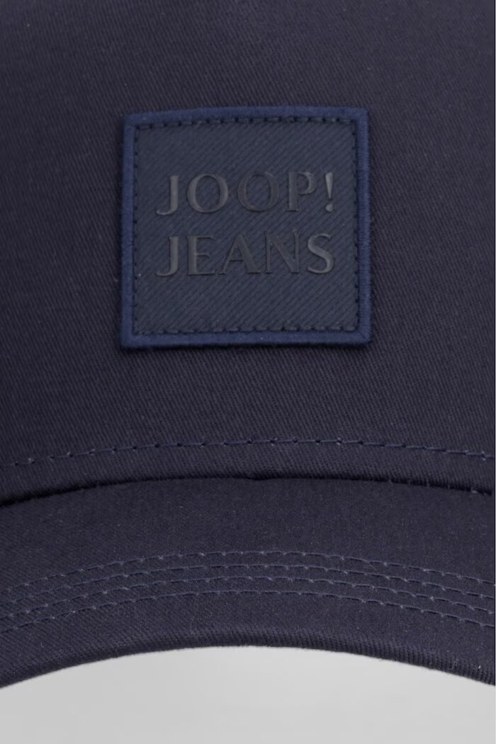 Joop! шапка с козирка мъжка от памук тъмносиня 30102281