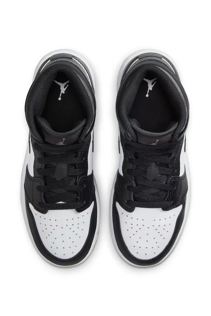 Jordan Air 1 Mid маратонки за деца черни DQ8423