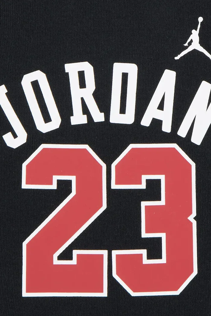 Jordan боди за бебе с памук черно LJ0208
