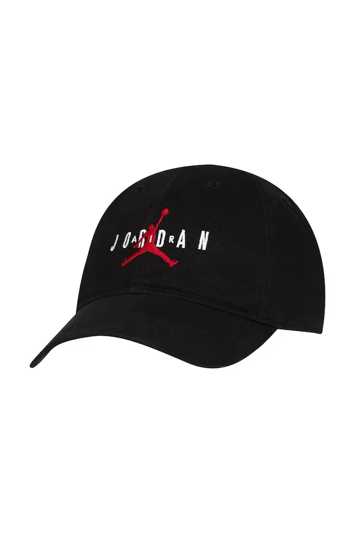 Jordan шапка с козирка за деца от памук черна 8A0569
