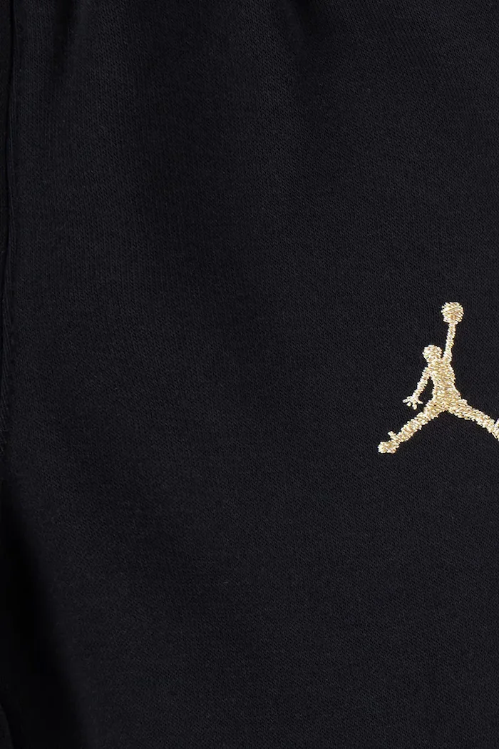 Jordan спортен комплект анцуг за деца с памук черен 65D546