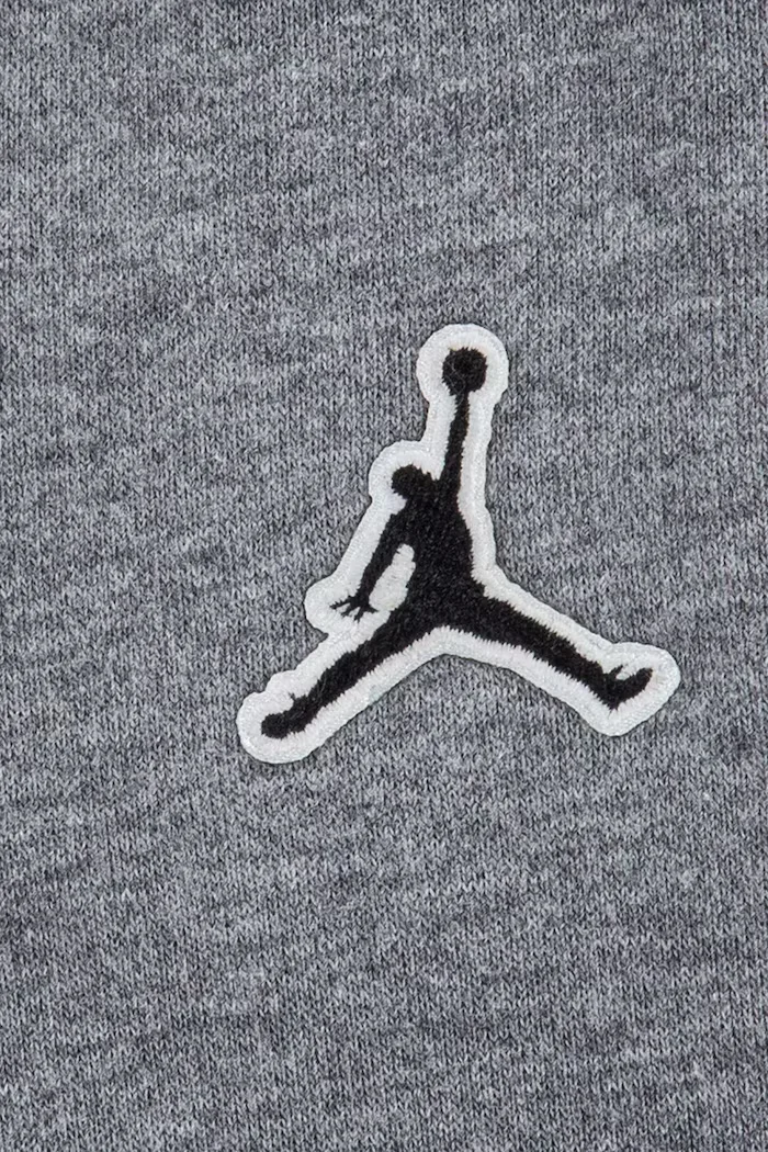 Jordan спортен комплект анцуг за деца с памук сив 65A744