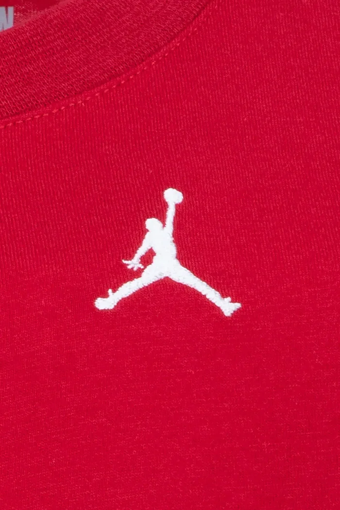 Jordan тениска за деца с памук червена 85D266
