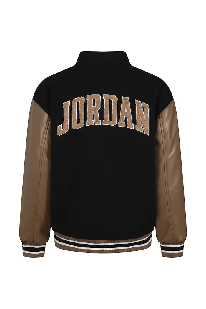Jordan яке бомбър за деца кафяво 95D197