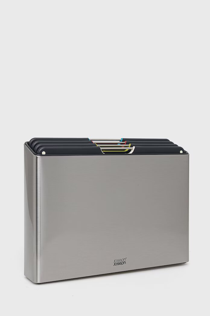 Joseph Joseph Комплект дъски за рязане с органайзер Folio Steel (4 броя)
