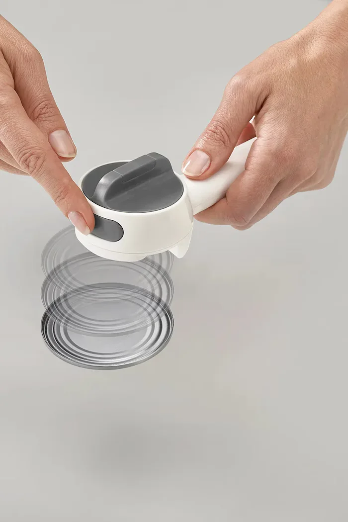 Joseph Joseph Отварачка за консерви Can-Do Plus 18 cm в сиво