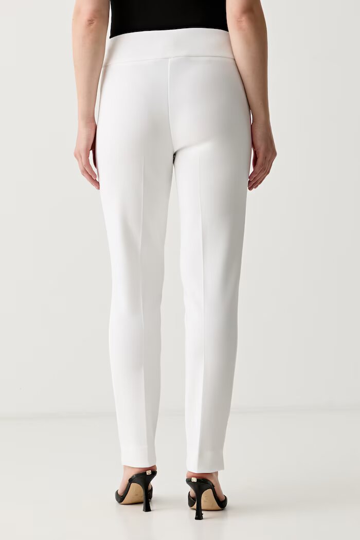 Joseph Ribkoff панталон slim fit дамски бежов с висока талия 144092CO