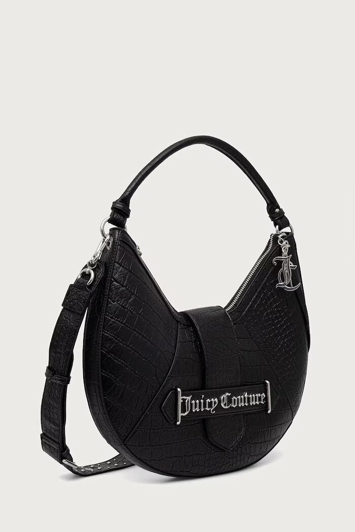 Juicy Couture чанта crossbody дамска JASMINE черна BIJJM99CWWVP