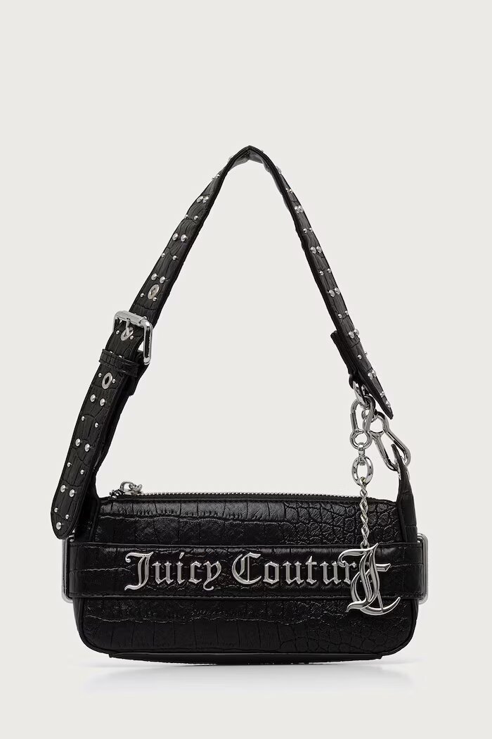 Juicy Couture чанта crossbody дамска JASMINE черна BIJJM99D1WVP