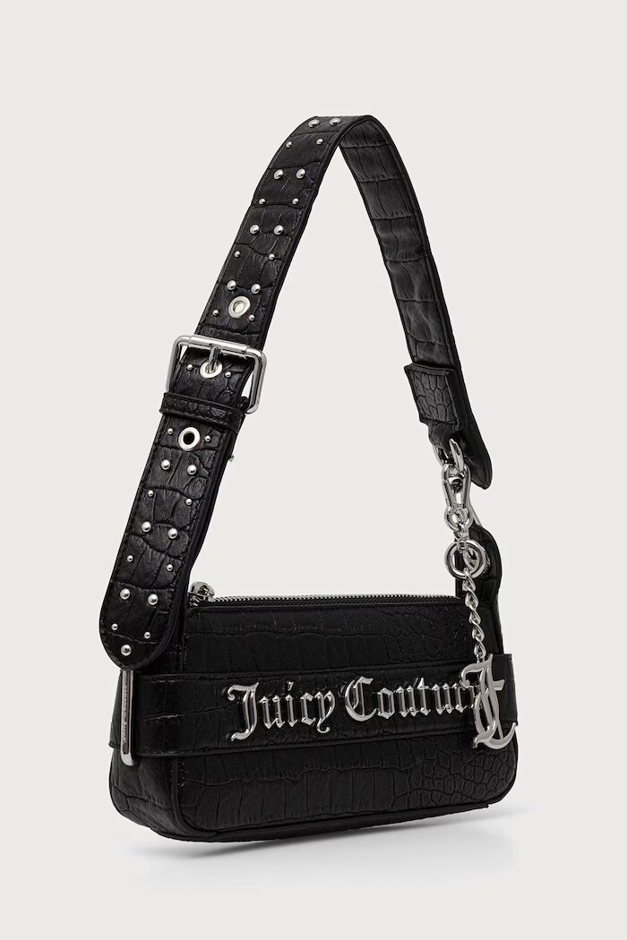 Juicy Couture чанта crossbody дамска JASMINE черна BIJJM99D1WVP