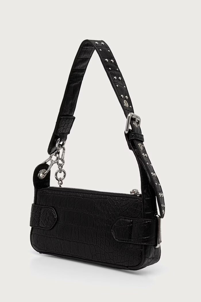 Juicy Couture чанта crossbody дамска JASMINE черна BIJJM99D1WVP