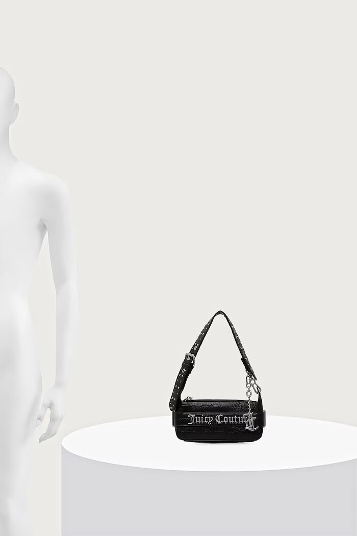 Juicy Couture чанта crossbody дамска JASMINE черна BIJJM99D1WVP