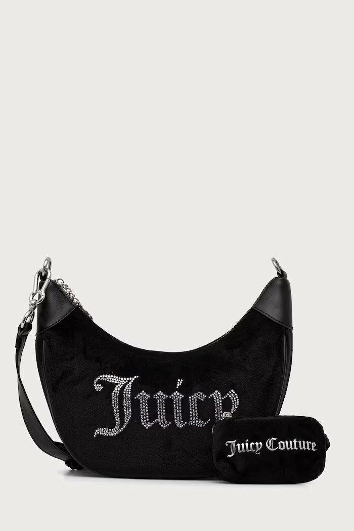 Juicy Couture чанта crossbody дамска KIMBERLY черна BIJQL99CJWZC