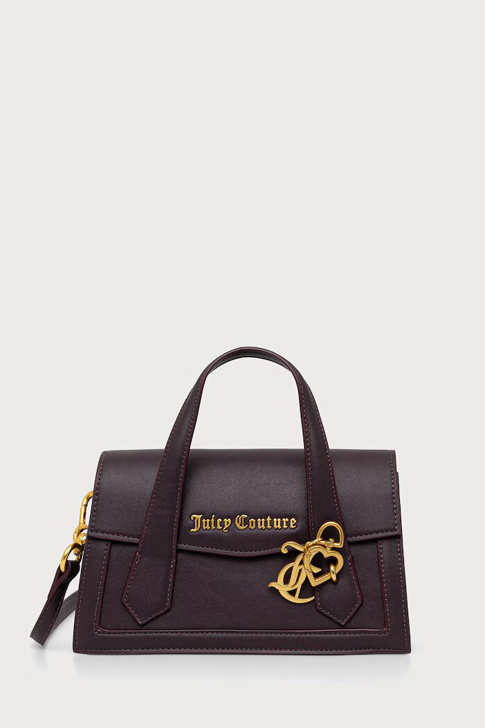 Juicy Couture чанта crossbody дамска от имитация на кожа Lily виолетова BEJLL8751WVP