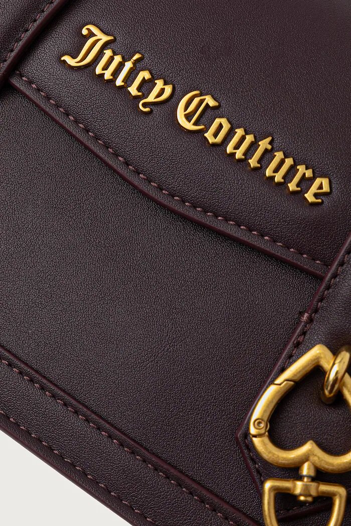 Juicy Couture чанта crossbody дамска от имитация на кожа Lily виолетова BEJLL8751WVP