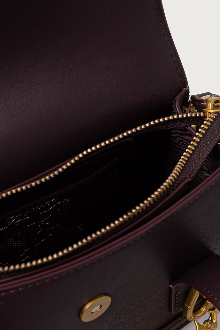 Juicy Couture чанта crossbody дамска от имитация на кожа Lily виолетова BEJLL8751WVP