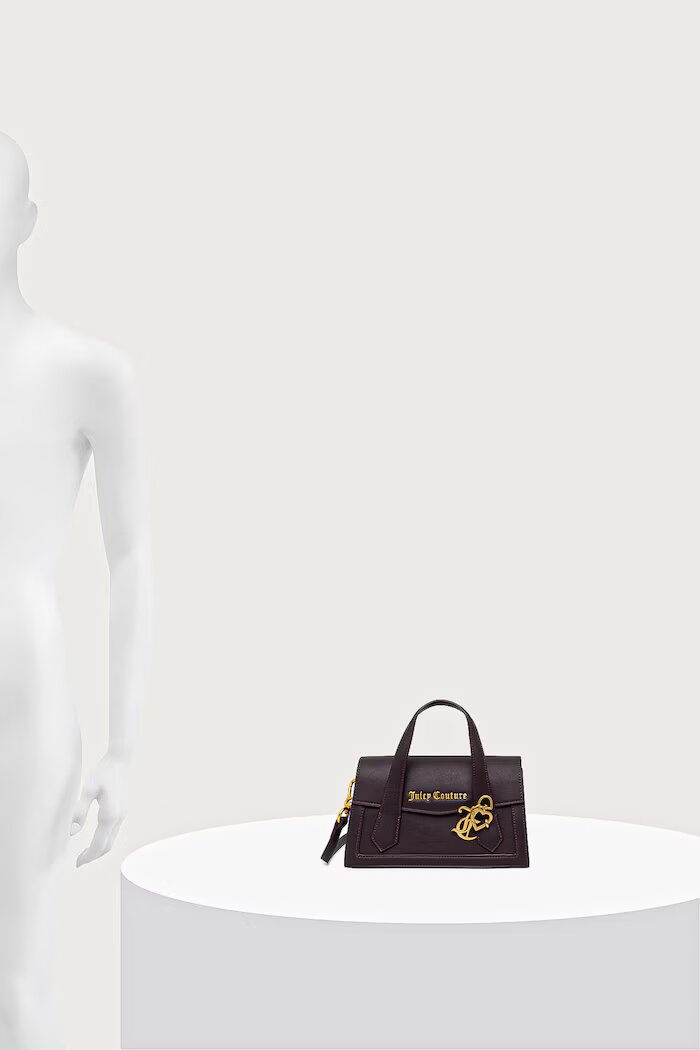 Juicy Couture чанта crossbody дамска от имитация на кожа Lily виолетова BEJLL8751WVP