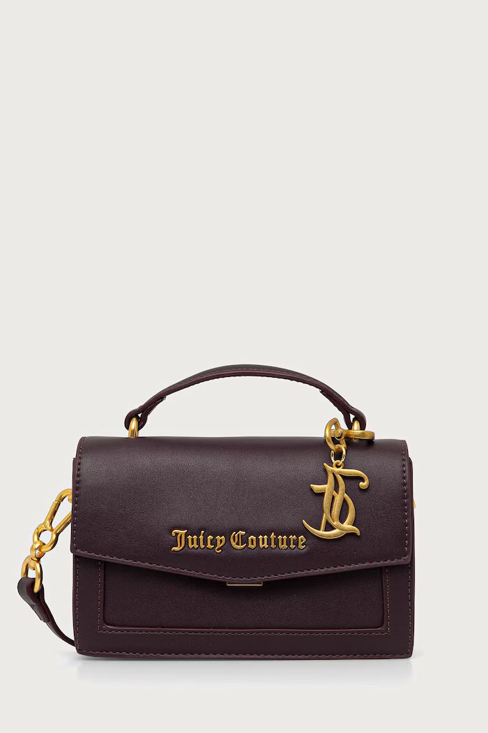 Juicy Couture чанта crossbody дамска от имитация на кожа Lily виолетова BEJLL8755WVP