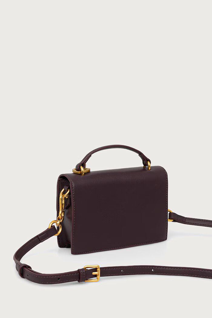 Juicy Couture чанта crossbody дамска от имитация на кожа Lily виолетова BEJLL8755WVP