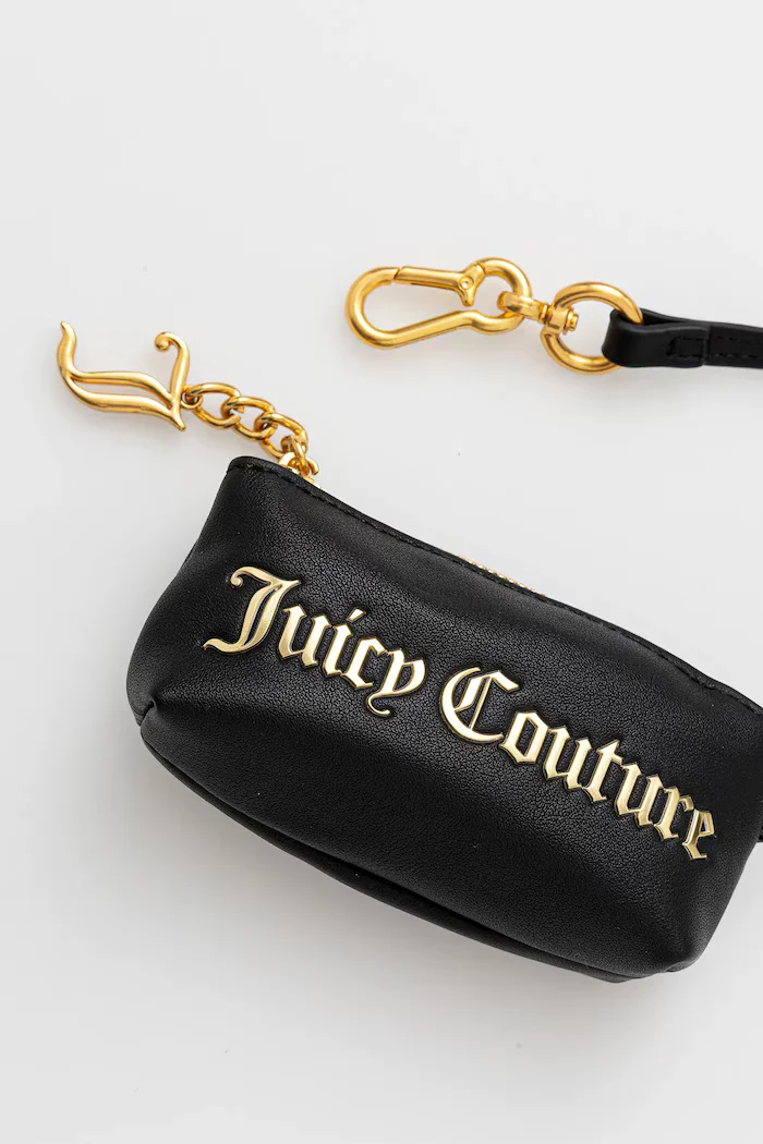 Juicy Couture чанта тип багета дамска от имитация на кожа Lily черна BIJLL8952WVP