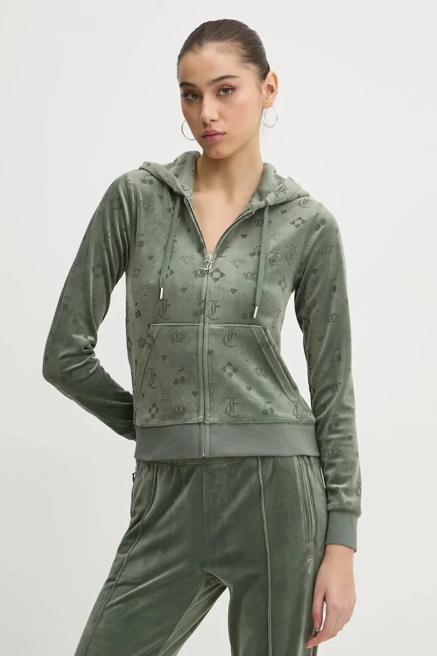 Juicy Couture Кадифен суичър