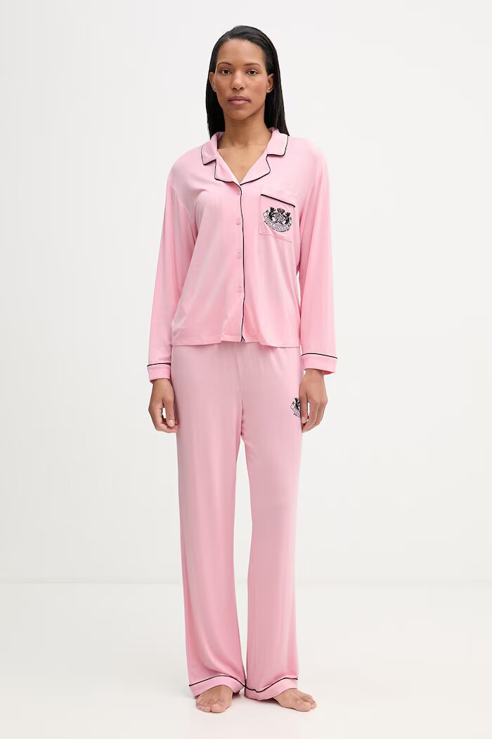 Juicy Couture пижама дамска LS PJ розова JCYPJ126856