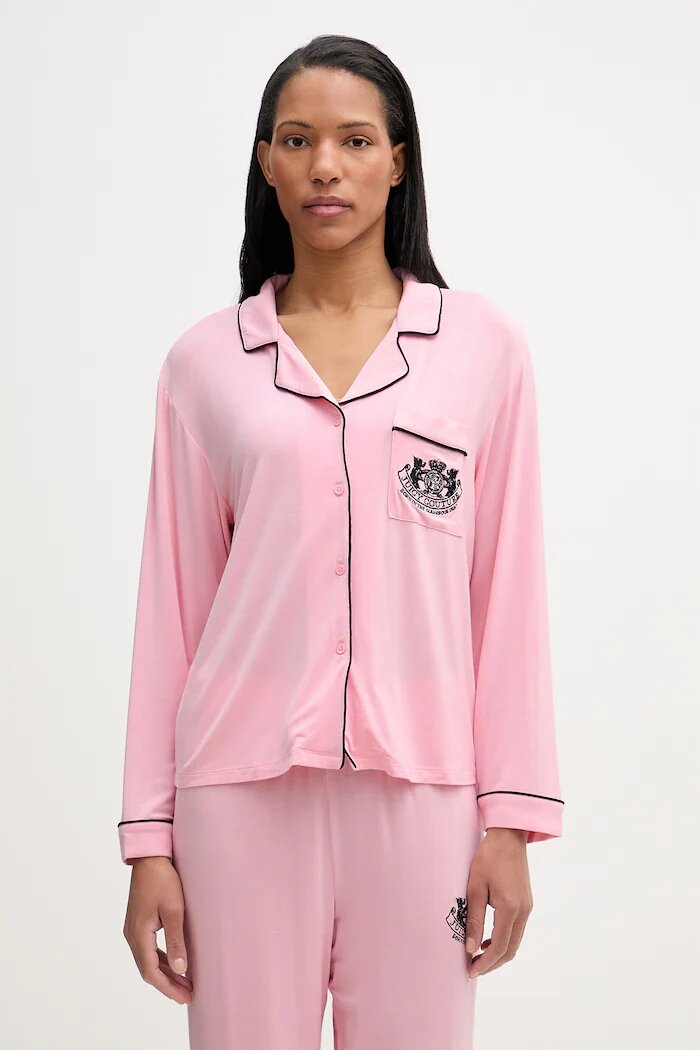 Juicy Couture пижама дамска LS PJ розова JCYPJ126856