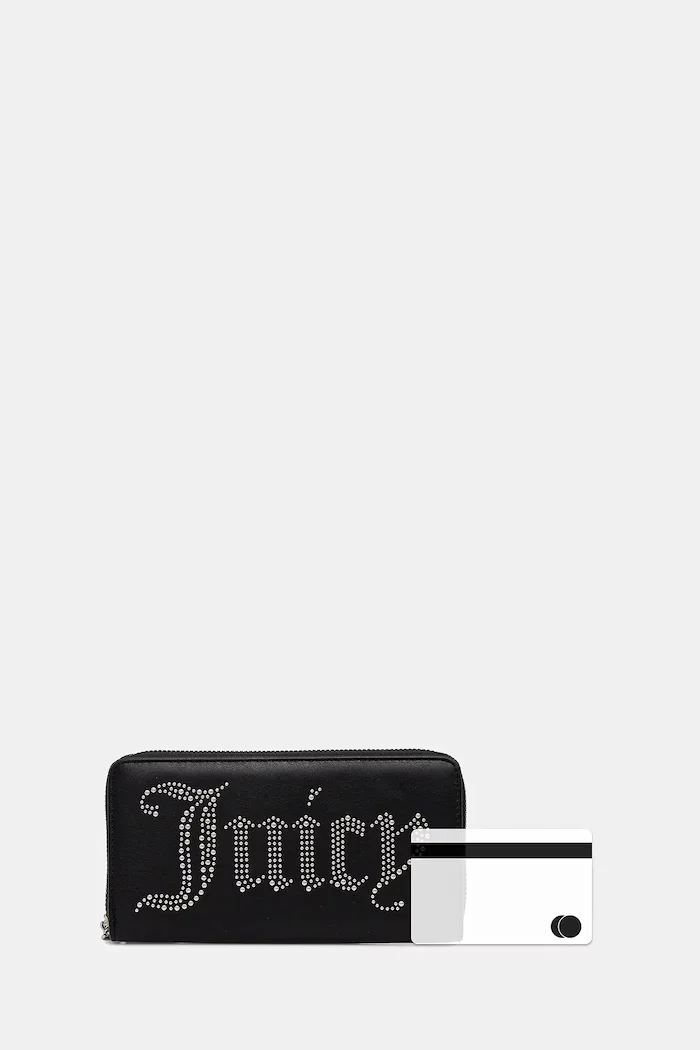 Juicy Couture Портмоне Kimberly в черно WIJQL9004WVP
