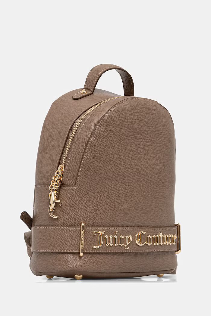 Juicy Couture раница дамска от имитация на кожа Jasmine кафява BIJJM3061WVP