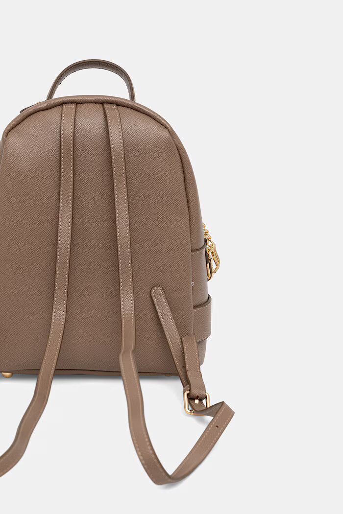 Juicy Couture раница дамска от имитация на кожа Jasmine кафява BIJJM3061WVP