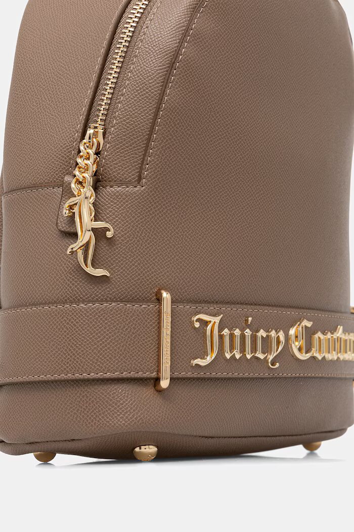 Juicy Couture раница дамска от имитация на кожа Jasmine кафява BIJJM3061WVP