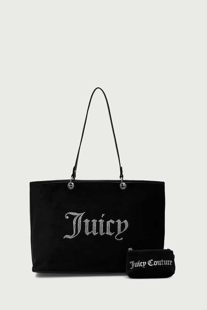 Juicy Couture шопинг чанта дамска KIMBERLY черна BIJQL99CFWZC