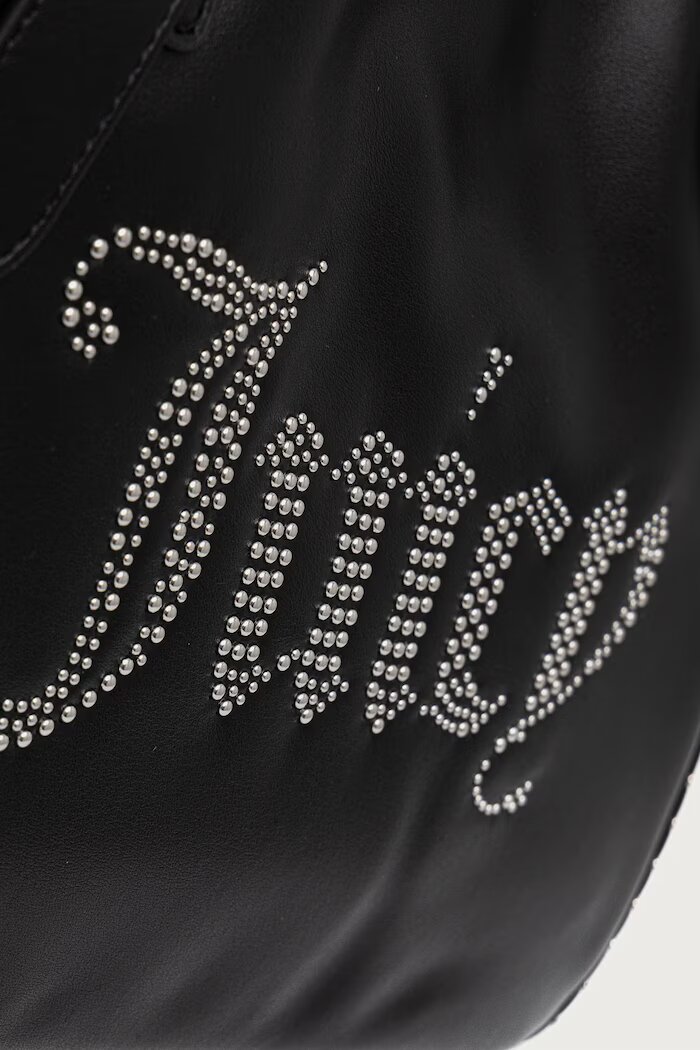 Juicy Couture шопинг чанта дамска от имитация на кожа KIMBERLY черна BIJQL99DBWVP