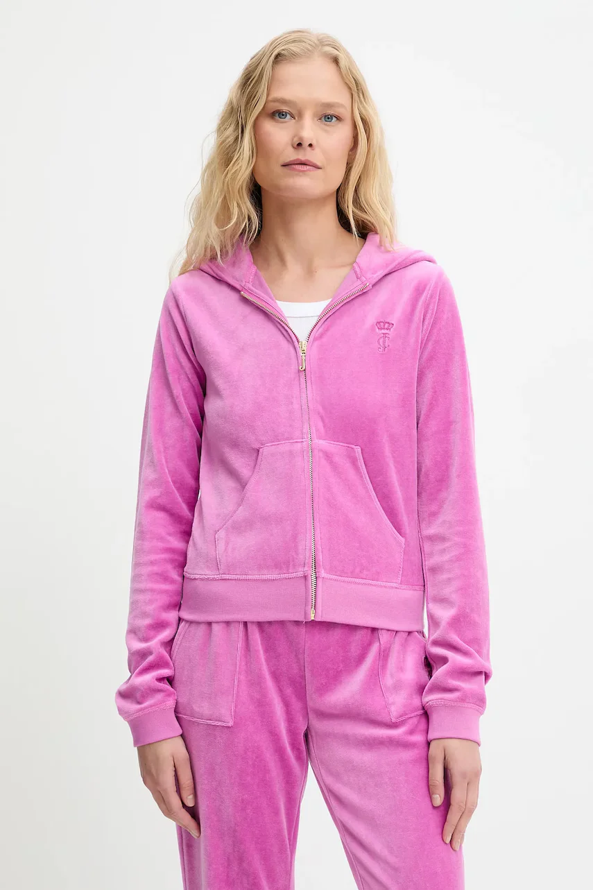 Juicy Couture Суичър HERITAGE ROBYN HOODIE