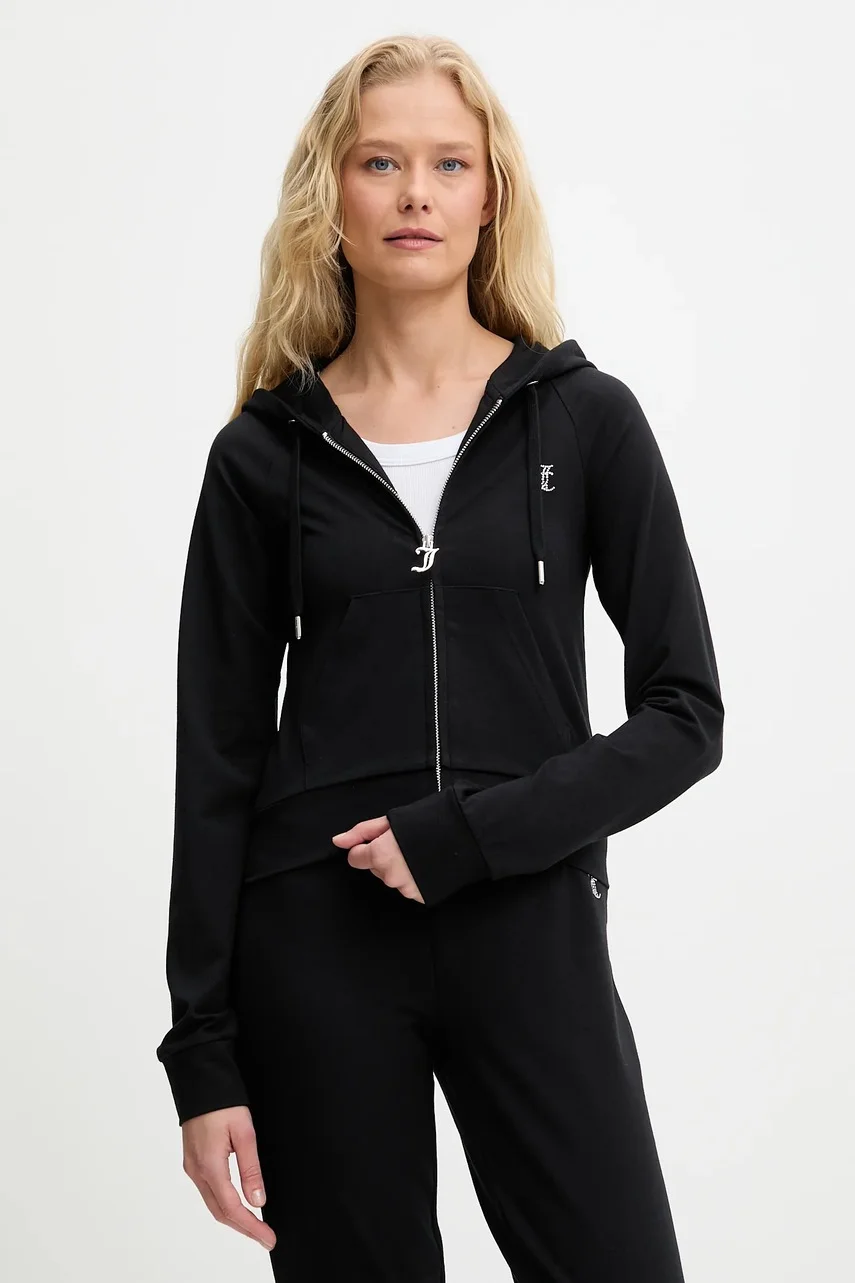Juicy Couture Суичър SINGLE JERSEY OLA HOODIE