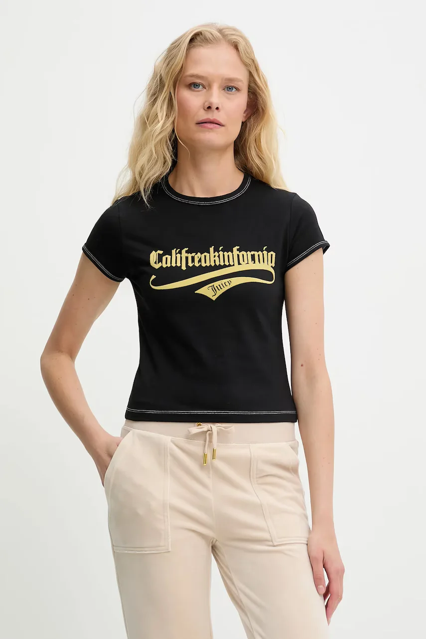 Juicy Couture Тениска CALIFREAKINFORNIA BABY T-SHIRT